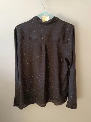 Camisa negra Lefties estrellas mujer.