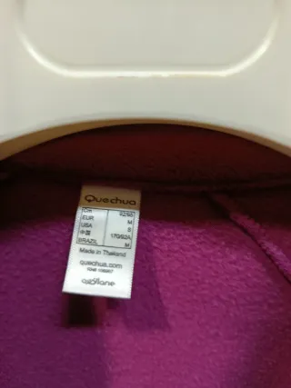 Chaqueta polar Quechua morada