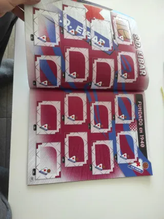 Álbum vacío plancha liga 14 15 2014 2015 este pani