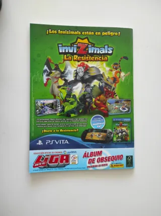 Álbum vacío plancha liga 14 15 2014 2015 este pani