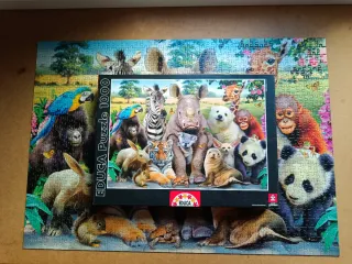 Puzzle Educa 1000 Piezas Animales