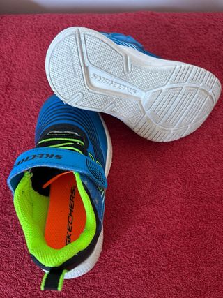 Zapatillas deportivas con velcro Skechers