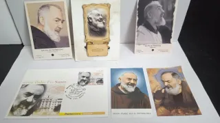 Lotto Santini e Cartoline Vintage S. Padre Pio