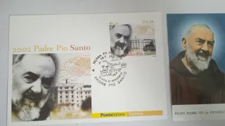 Lotto Santini e Cartoline Vintage S. Padre Pio