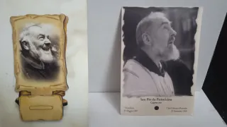 Lotto Santini e Cartoline Vintage S. Padre Pio