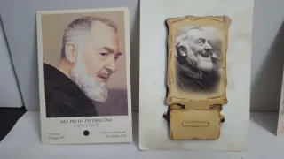 Lotto Santini e Cartoline Vintage S. Padre Pio