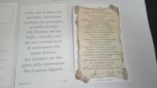 Lotto Santini e Cartoline Vintage S. Padre Pio