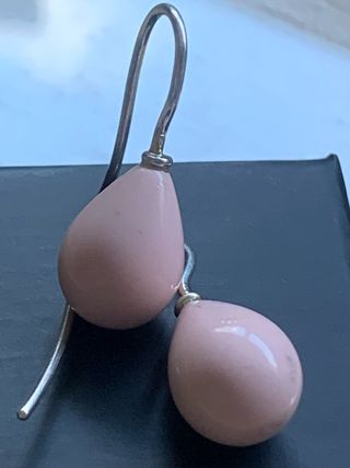 Pendientes Coral Rosa Trat