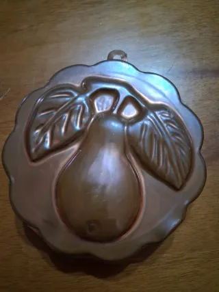 3 Stampi in Rame a tema frutta