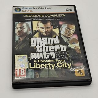 gta iv 4 episode from liberty city pc computer vid