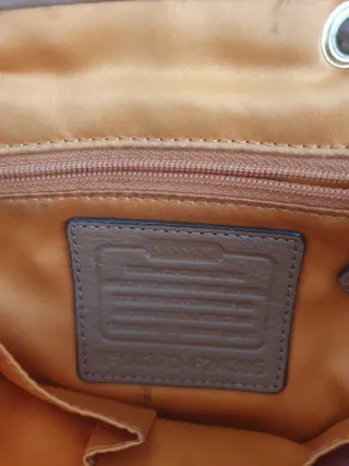 Mochila Coach Piel Marrón