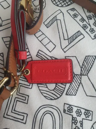 Mochila Coach Piel Marrón