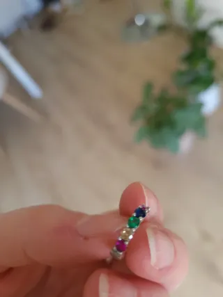 Pendientes Plata Luxenter Multicolor