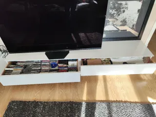 Muebles de salón blancos