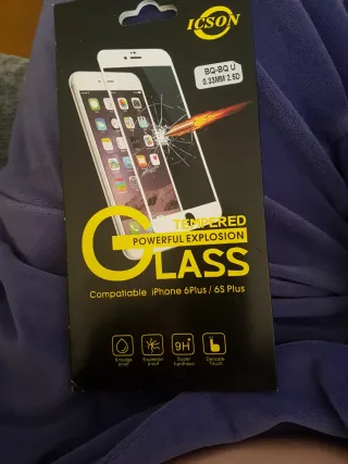 Protector Pantalla iPhone 6 Plus/6S Plus ICSON