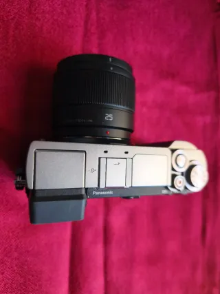 Cámara Panasonic Lumix GX9 + objetivos+accesorios