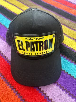 Gorra El Patron Local Fanatic Negra