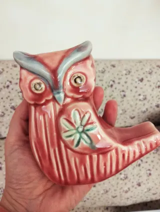 Portacandele gufetto in ceramica