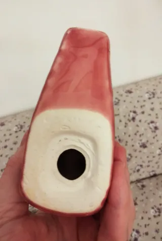 Portacandele gufetto in ceramica