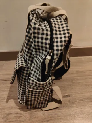 Bolso Mochila Walking Mum Cuadros