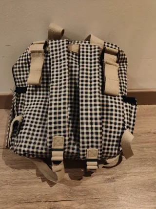 Bolso Mochila Walking Mum Cuadros