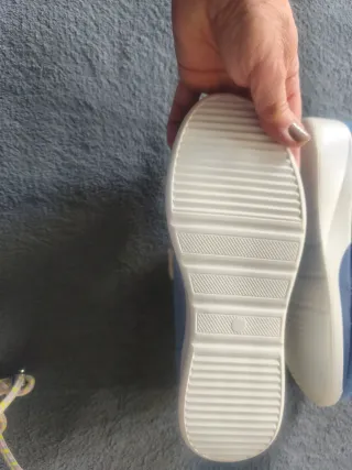 Zapatos Mujer Talla 40.5-41 Azul