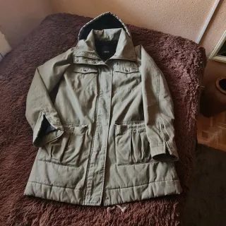 Abrigo verde militar caqui