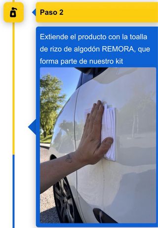 Remora limpiador de llantas, cristales y chapa