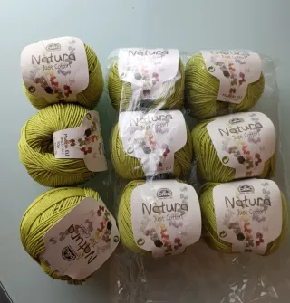 9 gomitoli DMC Natura Just Cotton Bamboo