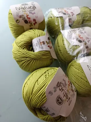 9 gomitoli DMC Natura Just Cotton Bamboo