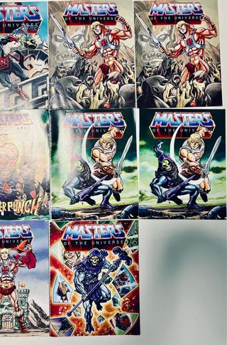 Minicomics Masters del Universo Origins.