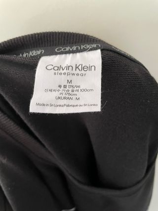 Sudadera Calvin Klein Negra