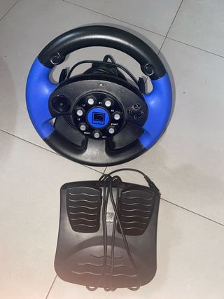 Volante y Pedales Speedlink Racing con su caja
