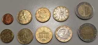 Gran lote monedas internacionales – Vintage