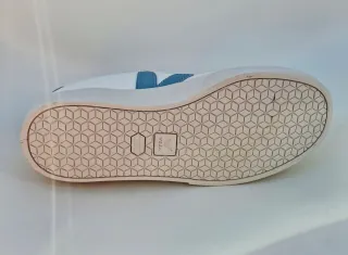 Zapatillas Veja Blancas y Azul Talla 38