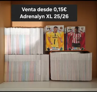 Cromos Panini Adrenalyn XL 25/26