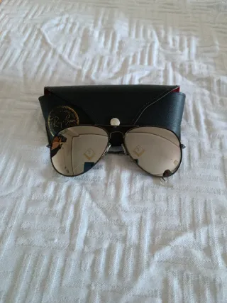 Gafas Ray-Ban Aviator plata espejo
