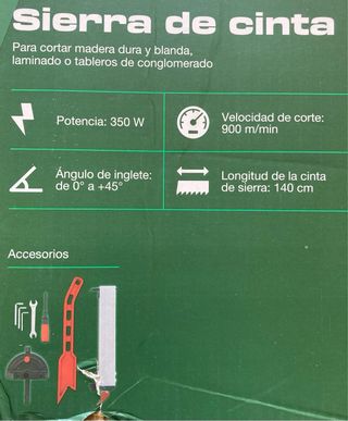 Sierra de cinta Parkside PBS 350 C3