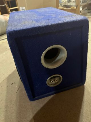 Subwoofer Magnat 12 Azul/Plata