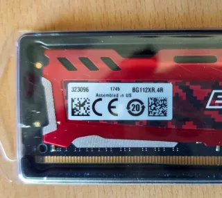 Crucial Ballistix DDR4 16GB (2x8GB) 2400MHz CL16