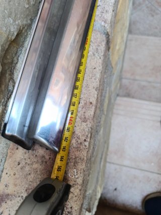 Molduras Talonera Seat 850 cuatro puertas 143'5 cm