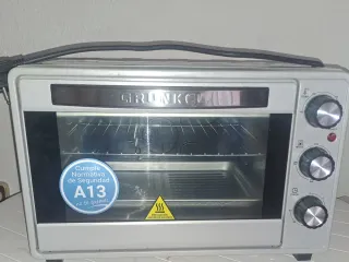 Horno Eléctrico Grunkel Silver Elegance 23L