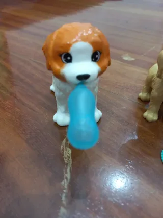 Lote 4 Perritos Juguete barbie