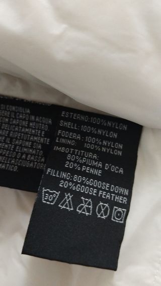 Gilet Refrigue donna bianco piuma d'oca