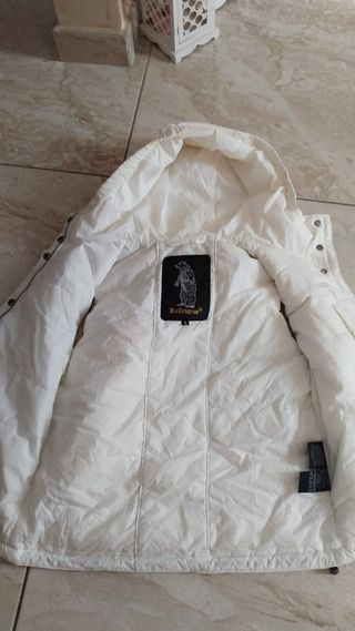 Gilet Refrigue donna bianco piuma d'oca
