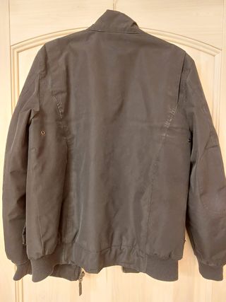 Giubbotto uomo nero/blu