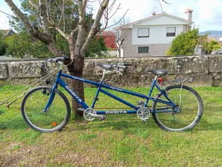 Bicicleta Tándem Orbita Azul