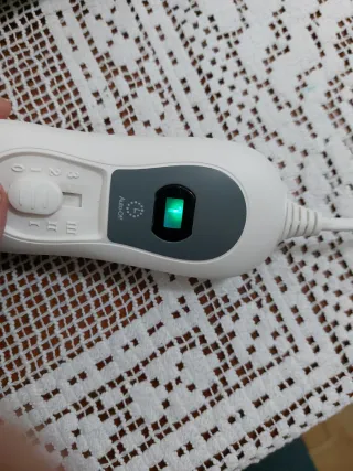 Scaldapiedi elettrico con coperta