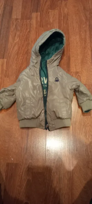 Chaqueta reversible niño Benetton