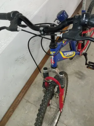 Bicicleta Montaña 24 pulgadas Doble Suspensión